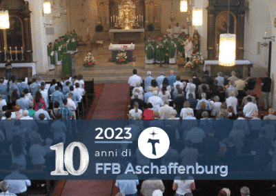 Feier des 10jährigen Jubiläum der FFB in Aschaffenburg